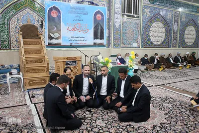 محفل انس با قرآن در مسجد اهواز