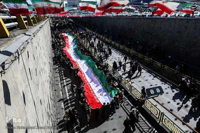 مراسم راهپیمایی یوم الله۲۲ بهمن در تهران