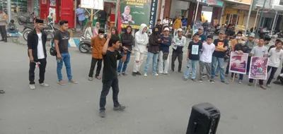 Jakarta: Kundgebung zum Internationalen Al-Quds-Tag vor der US-Botschaft