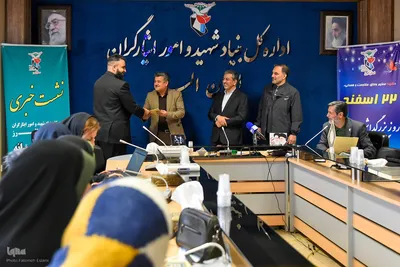 نشست خبری بنیاد شهید به مناسبت هفته بزرگداشت شهدا‎