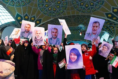 اجتماع بزرگ دختران حاج قاسم در اصفهان