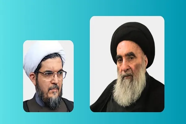 مدیر مرکز اسلامی هامبورگ با مراجع معظم تقلید عراق دیدار کرد + عکس