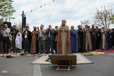 نماز عید فطر در قزوین‎