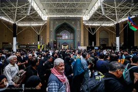 حرم حضرت علی(ع) میعادگاه راهپیمایان اربعین حسینی