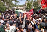 مراسم تشییع پیکر شهید «علیرضا بالیده» در بیرجند برگزار شد