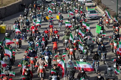 راهپیمایی خودرویی و موتوری 22 بهمن- زنجان‎