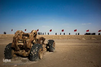 کاروان راهیان نور دانشجویان خارجی در مناطق عملیاتی خوزستان