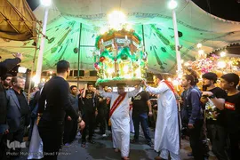 آیین عزاداری محرم در حسینیه کربلایی ها