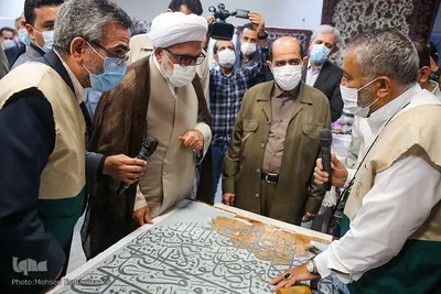 بازدید تولیت آستان قدس رضوی از نمایشگاه خدمت رضوي كشور
