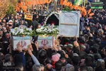 تشییع شهدای گمنام در سمنان