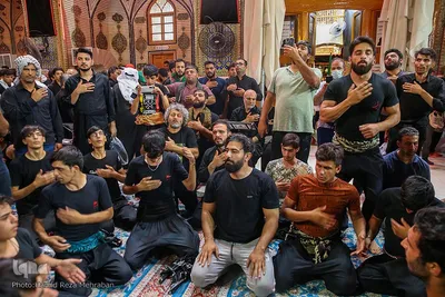 آستان مقدس علوی در ایام اربعین