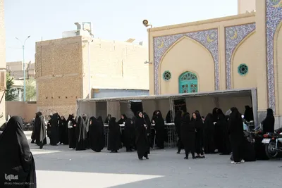 عزاداری شهادت امام صادق در امامزاده جعفر (ع) یزد