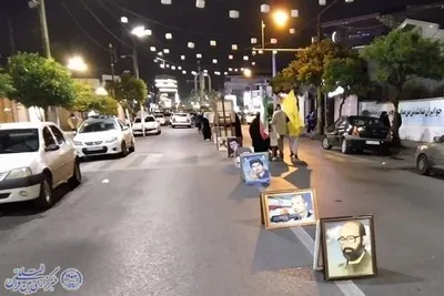 نود و ششمین اجتماع شبانه مردم بابلسر