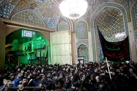 آخرین شب مراسم عزاداری مسلمیه در حرم حضرت‌عبدالعظیم(ع)