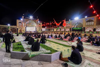 عزاداری شب پنجم محرم در زنجان‎‎