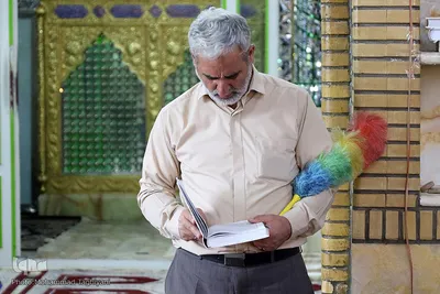 آیین معنوی جزء خوانی قرآن کریم در آستان مقدس امامزاده حسن(ع) کرج