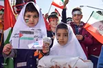 راهپیمایی مردمی حمایت از کودکان و زنان مظلوم غزه در چهارمحال و بختیاری