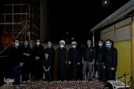 هیئت بقیة‌الله که هرساله در مسجد برگزار می‌شد، اولین سالی است که در خانه برگزار می‌شود. امسال هیئت و عزاداران در منزل احمد بابایی، یکی از اعضای هیئت، برگزار شد
