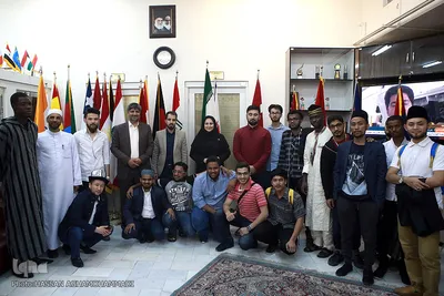 بازدید متسابقین مسابقات بین المللی قرآن دانشجویان مسلمان از دانشگاه فردوسی