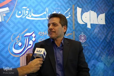حضور رئیس بنیاد نابینایان رودکی در غرفه ایکنا