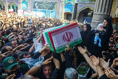 تشییع و خاکسپاری شهید حسین امیرعبداللهیان