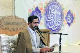 قرائت خطبه غدیردر حرم مطهرشاهچراغ(ع)‎‎