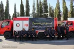 اعزام عوامل اجرایی موکب حضرت احمد بن موسی(ع) شهرداری شیراز به سمت مرز شلمچه‎‎