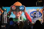 نورافشانی آسمان اصفهان در شب ۲۲ بهمن