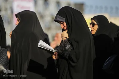 مراسم خیمه سوزان در میدان امام حسین (ع)