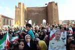 اجرای سرود سلام فرمانده به زبان ترکی و فارسی در تبریز