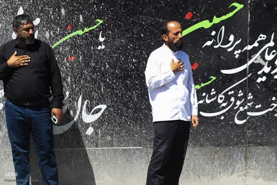 سوگواری به مناسبت شهادت امام رئوف در حرم شاهچراغ(ع)‎