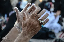 مراسم دعای عرفه در آستان مقدس حضرت سید حمزه(ع) تبریز