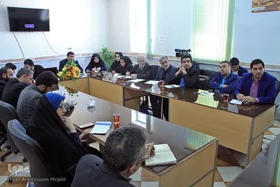 نشست خبری علی پورمیرزایی رییس بسیج دانشجویی استان یزد