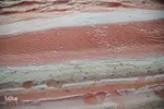 دریاچه نمک حوض سلطان به رنگ سرخ

