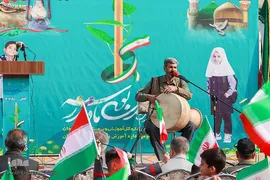برگزاری جشن شکوفه ها در زنجان