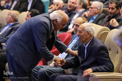 آیین نکوداشت خیّر ملی مدرسه ساز مردانی آذر‎