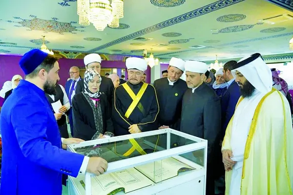 استقبال از نمایشگاه جانبی مسابقات بین‌المللی قرآن روسیه