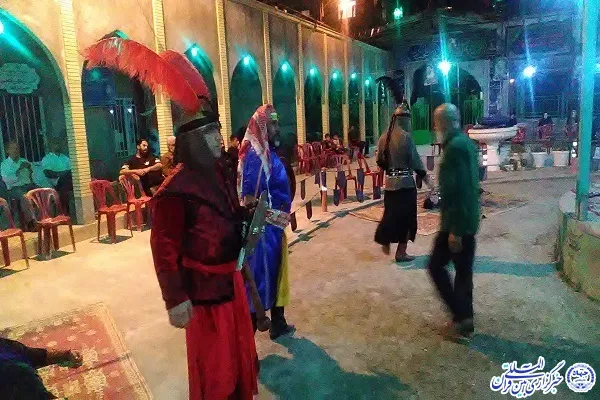 نهمین روز سوگواره تعزیه «غریب»