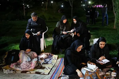 قرار بندگی؛ احیای شب ۲۳ رمضان در پارک ملت مشهد