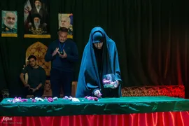 حضور خادمان بارگاه امام علی بن موسی الرضا در معراج الشهدا سپاه
