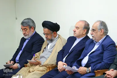دیدار رئیس‌جمهور و اعضای هیئت دولت با رهبر انقلاب