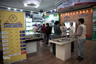 بازدید حجت الاسلام «محمدی گلپایگانی» از نمایشگاه دستاوردهای اجتماعی رزمایش همدلی برکت ستاد اجرایی فرمان امام(ره)