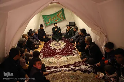 عزاداری ماه محرم در مناطق عشایری اهر