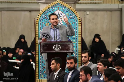 دیدار جمعی از دانشجویان و نمایندگان تشکل‌های دانشجویی با رهبر انقلاب