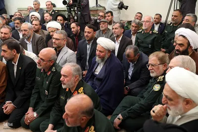 دیدار دست اندرکاران برگزاری کنگره بزرگداشت ۲۴ هزار شهید استان اصفهان با رهبرمعظم انقلاب