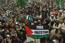 فلسطینیوں پر اسرائیلی حملوں کیخلاف ملک بھر میں یوم فلسطین