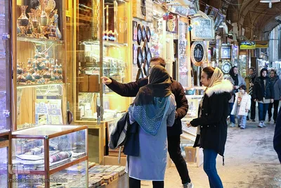 بازار بزرگ اصفهان در آستانه نوروز