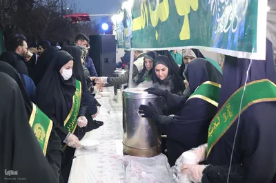 جشن «مهمونی کیلومتری عید نیمه شعبان» در ملایر‎