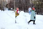 بارش اولین برف پاییزی در تبریز‎