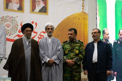 مراسم اولین سالگرد شهادت سید حسن نصرالله و سردار نیلفروشان در اصفهان